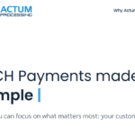 Actum Processing