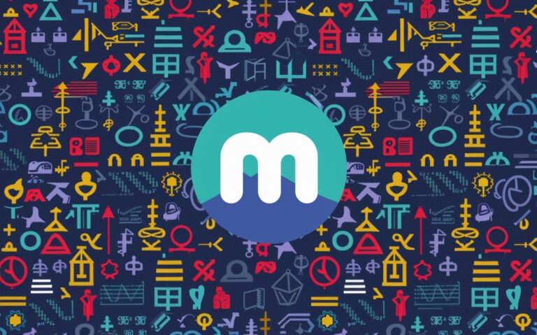 An illustration of the Monzo logo surrounded by financial symbols, representing the company's growth and innovation in the digital banking sector