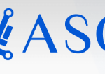 ASO Payments company logo in blue with a tech-inspired design element