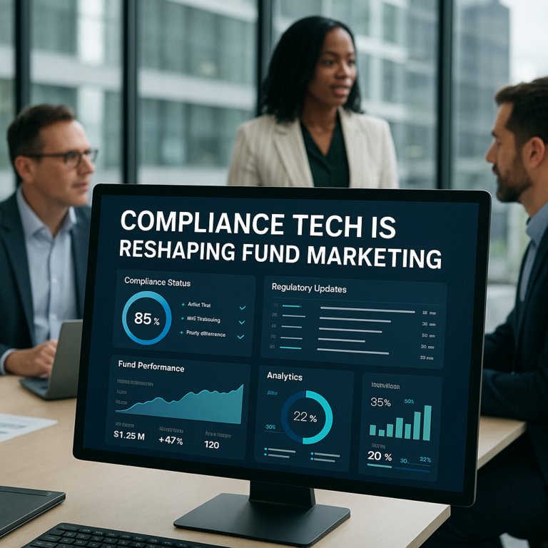 Compliance tech in fund marketing