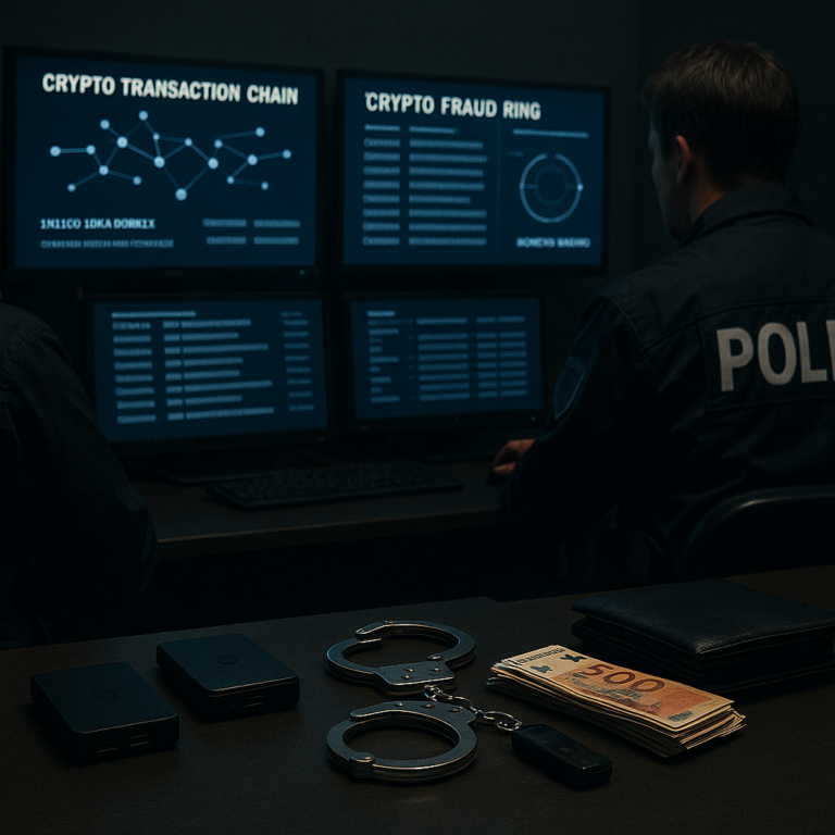 crypto fraud ring