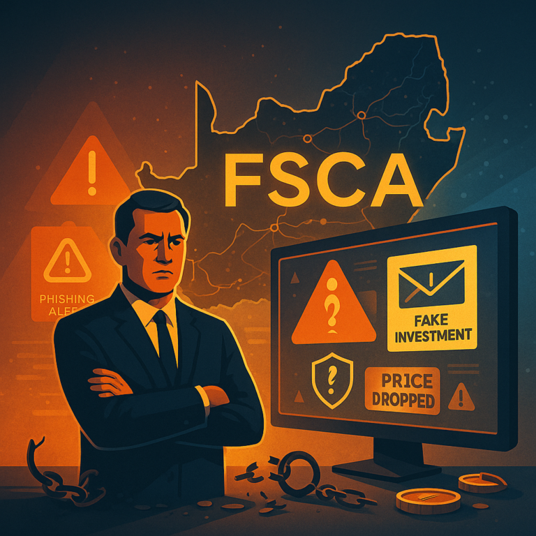 FSCA crackdown on online scams