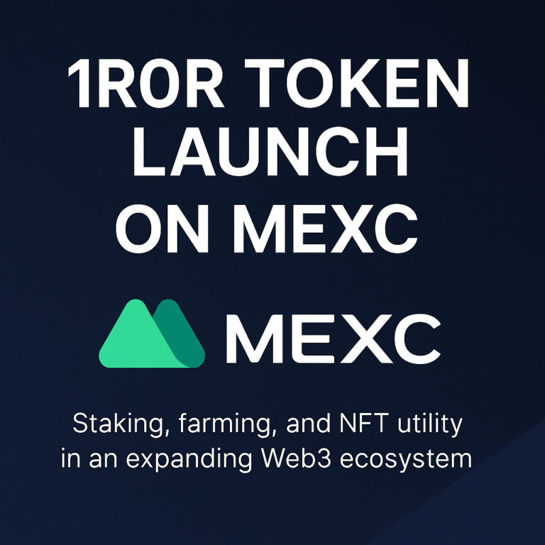 1R0R token launch