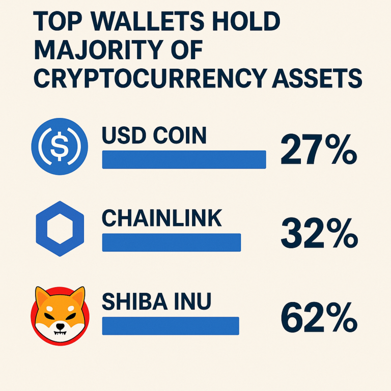 Top crypto wallet concentration