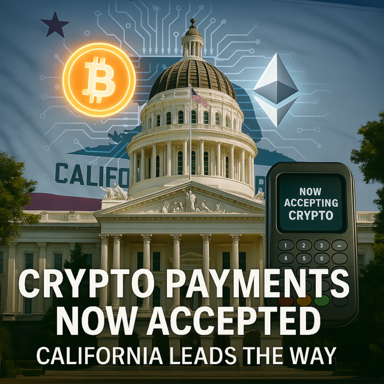 California crypto payments