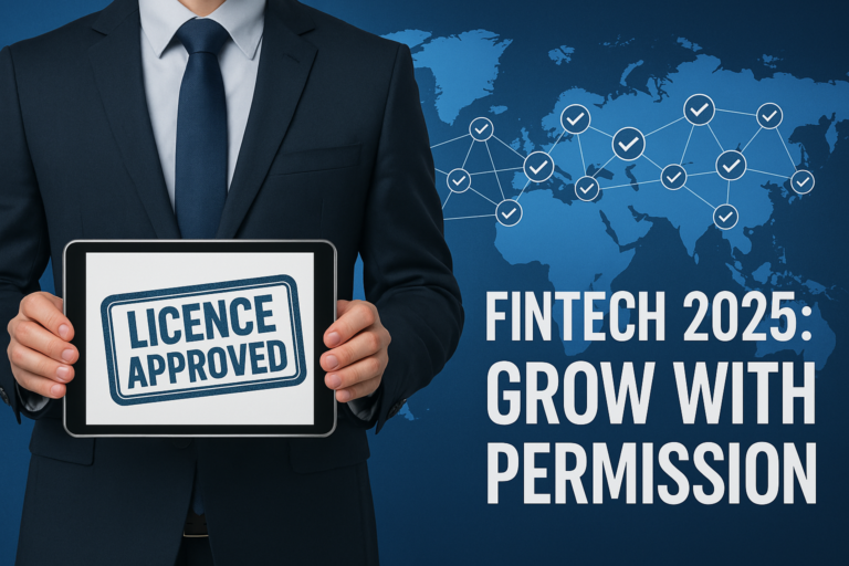 Fintech licence strategy