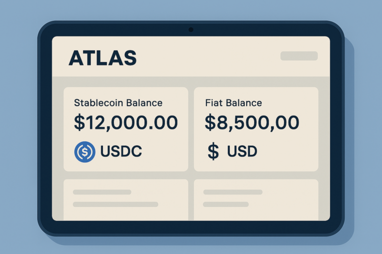 Stablecoin banking product