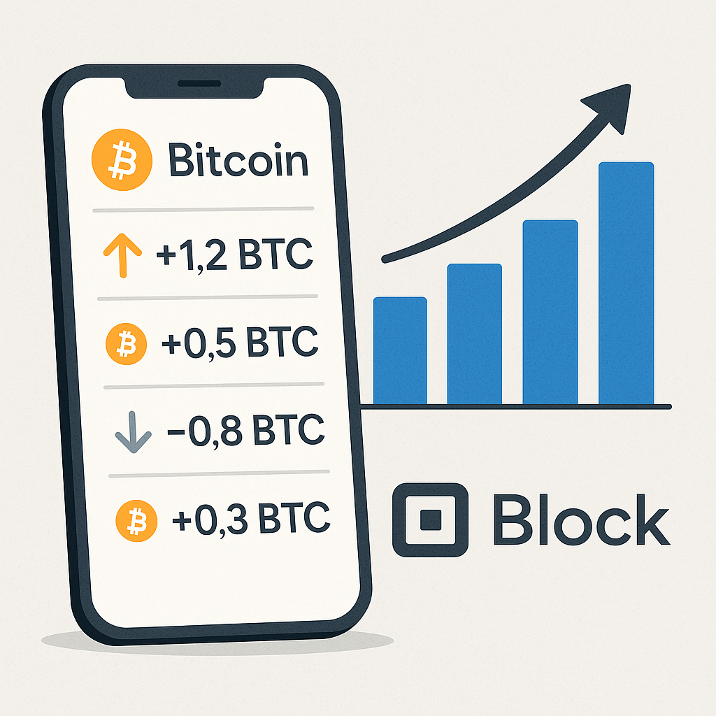 Block Adds 108 Bitcoin in Q2, Sees Surge in Revenue and Profit