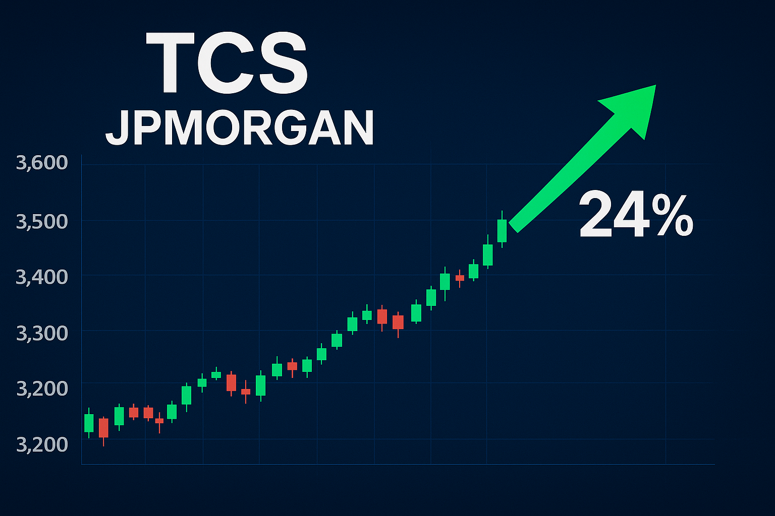 TCS Shares Rise After JPMorgan Upgrade, Brokerage Sees 24% Upside