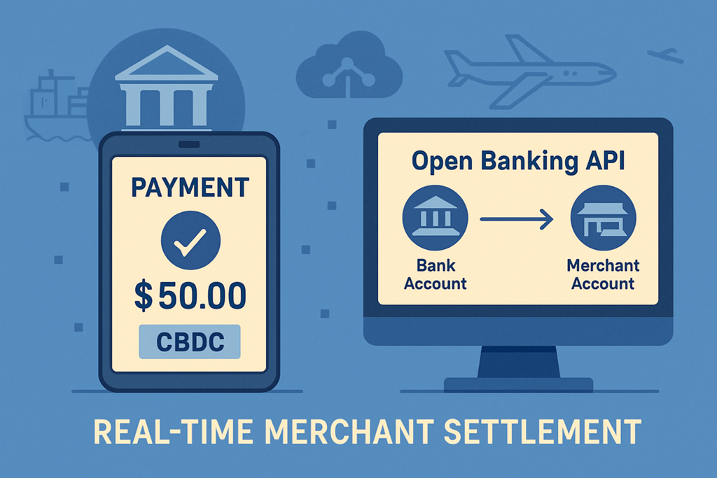 CBDCs, Open Banking, and the New Merchant Settlement Paradigm