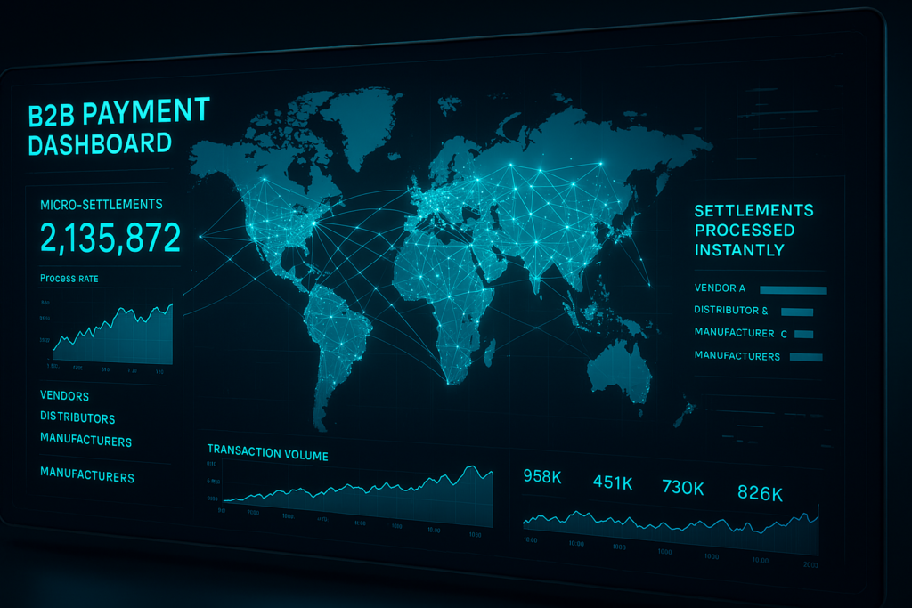 Frictionless B2B Micropayments in Emerging Digital Supply Chains