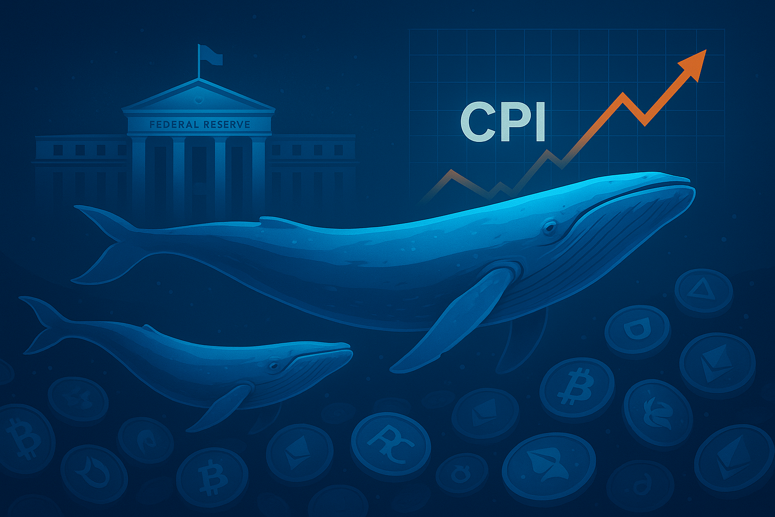 Crypto Whales Ramp Up Buying Ahead of US Inflation Report and Fed Meeting