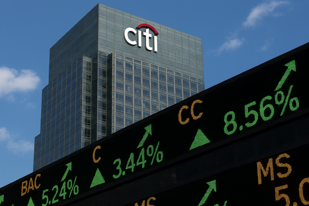 Citigroup investment banking revenue