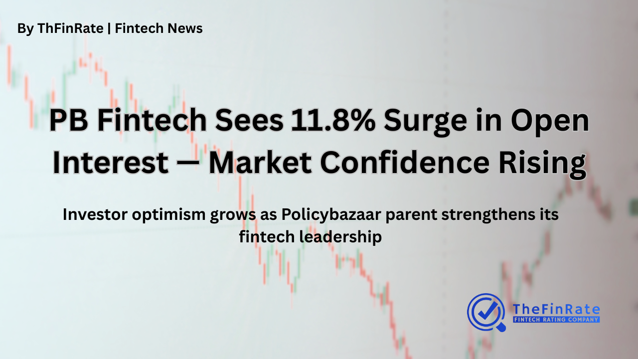 PB Fintech Ltd Sees 11.8% Surge in Open Interest — What’s Fueling the Momentum?