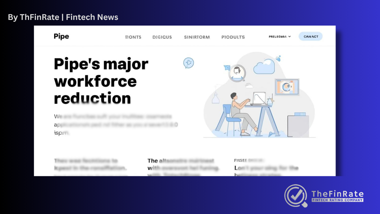 US Fintech Pipe Drastically Reduces Workforce, Reportedly by 50%