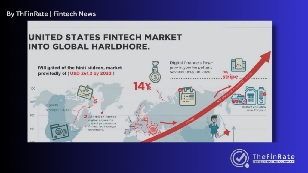 United States Fintech Market Set to Reach $261.2 Billion by 2032: Stripe, Coinbase, and Robinhood Lead the Transformation