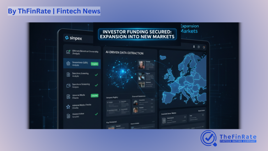 Sinpex Raises €10 Million Series A to Expand AI-Powered KYB Platform Across Europe