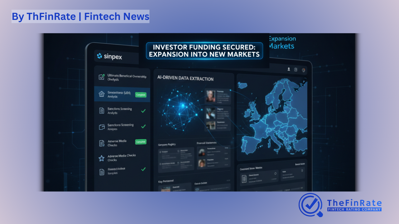 Sinpex Raises €10 Million Series A to Expand AI-Powered KYB Platform Across Europe