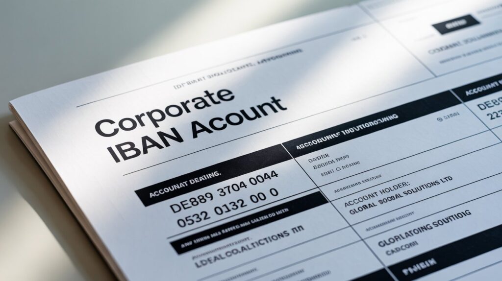 Corporate IBAN Account