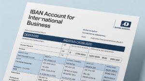 IBAN Account for International Business,