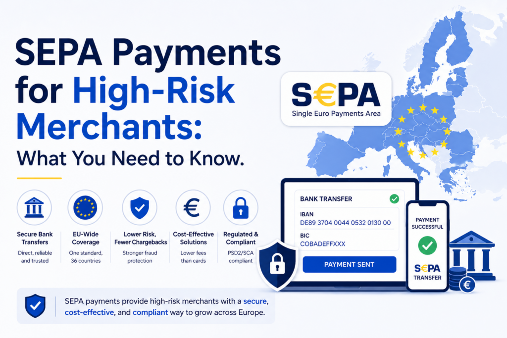 SEPA Payments for High-Risk Merchants: What You Need to Know