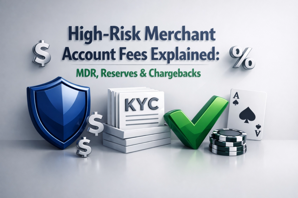 High-Risk Merchant Account Fees Explained: MDR, Reserves & Chargebacks 
