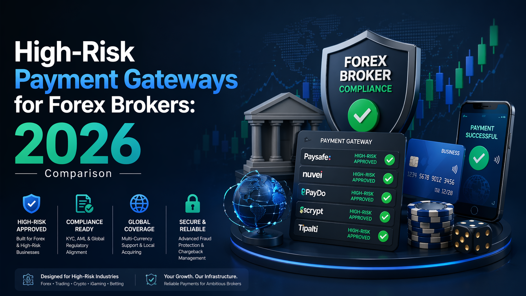 High-Risk Payment Gateways for Forex Brokers: 2026 Comparison