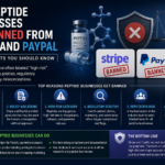 Why Peptide Businesses Get Banned from Stripe and PayPal (Legal Insights)