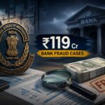 CBI’s Action in 2 Bank Fraud Cases of Rs 119 Crore