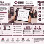 Tablet branch banking platform concept showing digital teller systems and modern banking branch technology.