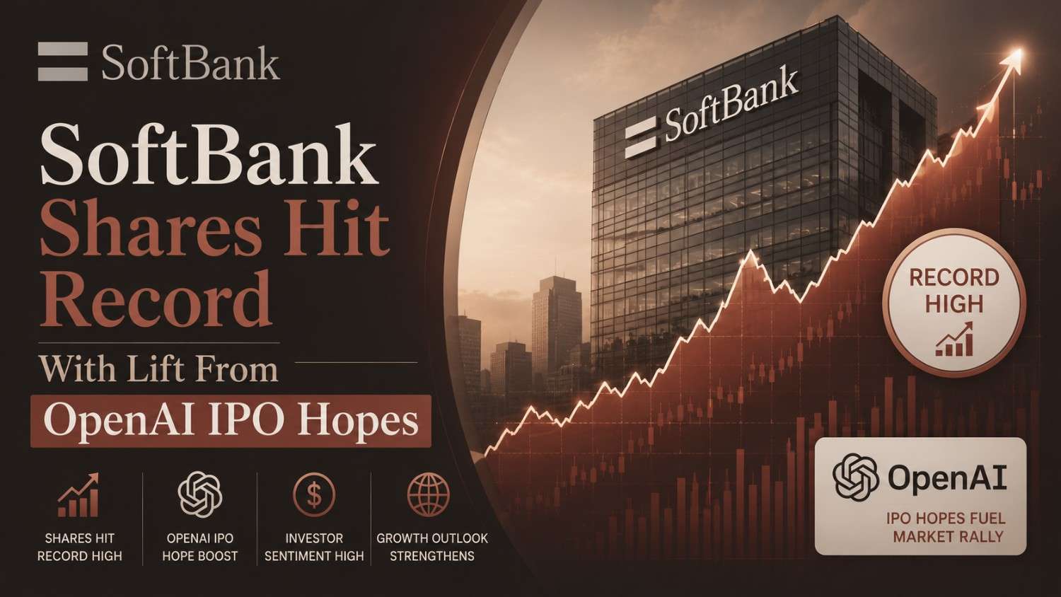 SoftBank shares hit record as AI-driven optimism reshapes global markets