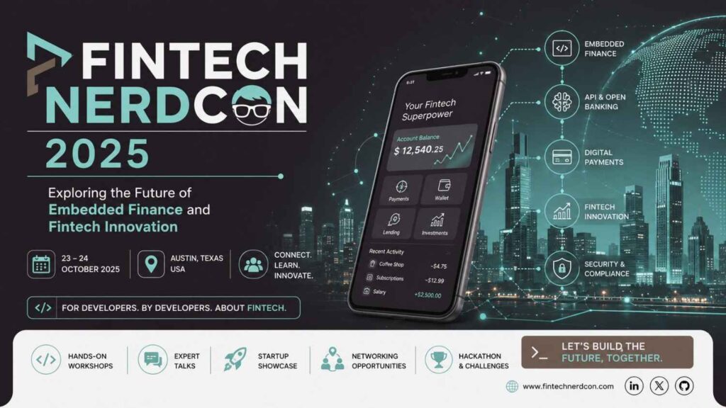 Fintech NerdCon 2025: Exploring the Future of Embedded Finance and Fintech Innovation