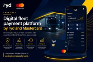 ryd and Mastercard digital fleet payment platform for connected mobility and fleet expense management