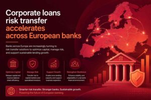European banks transferring risk linked to corporate loans and commercial lending portfolios