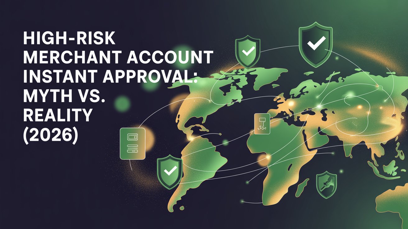 High-Risk Merchant Account Instant Approval: Myth vs. Reality (2026)