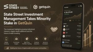getquin wealth platform concept showing digital investing technology and modern wealth management services.