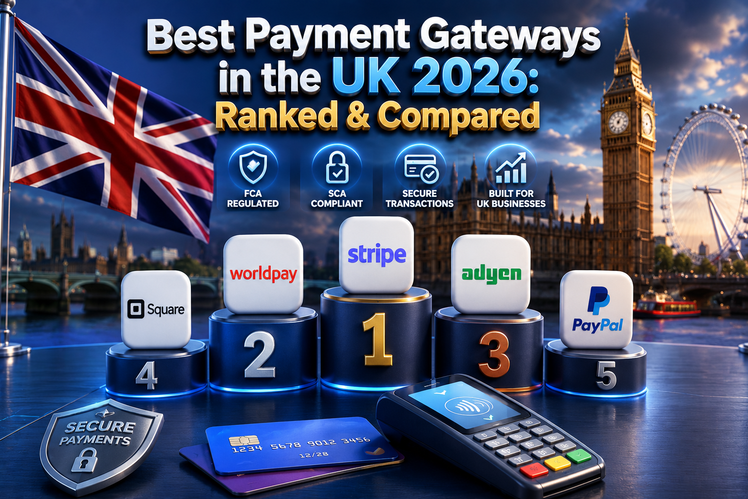 Best Payment Gateways in the UK 2026: Ranked & Compared