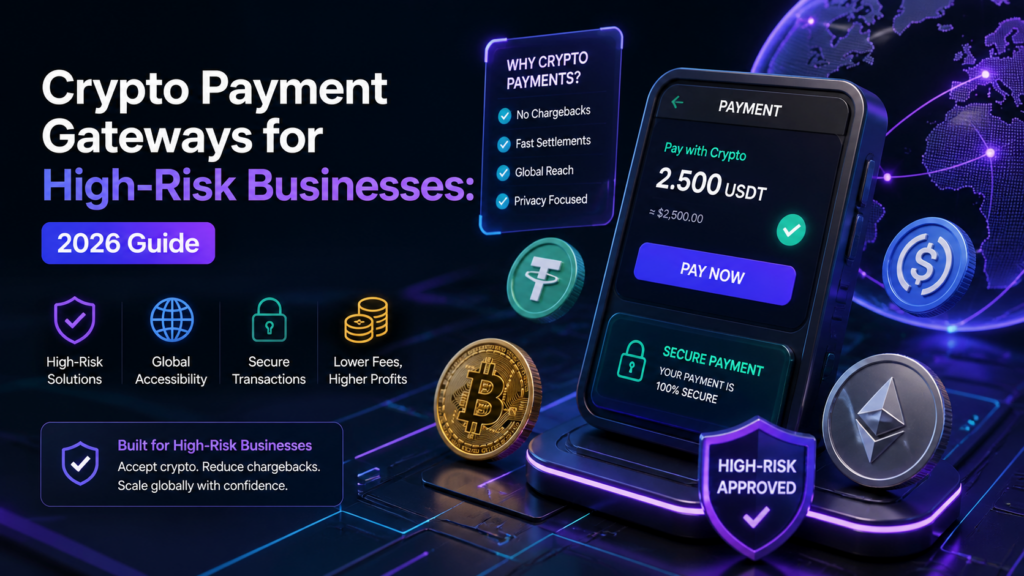 Crypto Payment Gateways for High-Risk Businesses: 2026 Guide