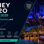 Money20/20 Europe 2026 promotional banner featuring fintech innovation, digital banking, AI finance, networking, and payments technology