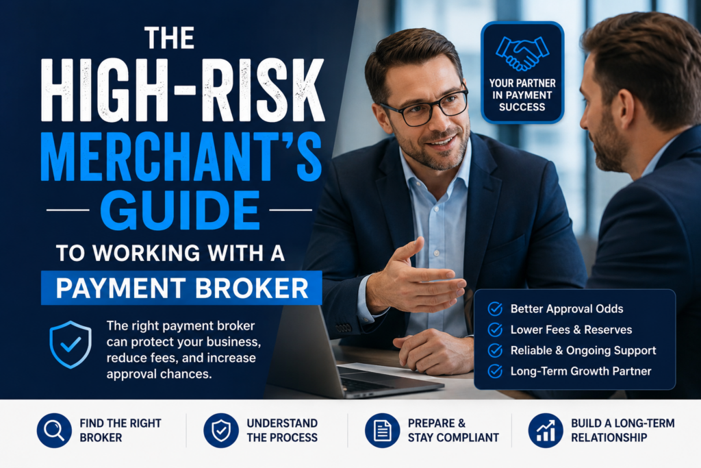 The High-Risk Merchant’s Guide to Working with a Payment Broker