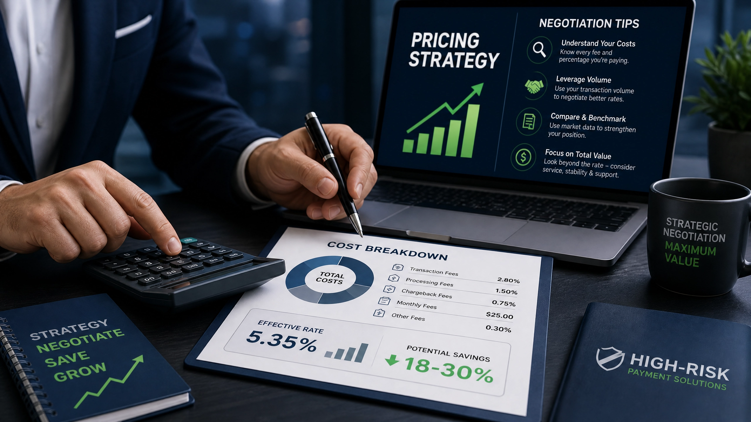 High-Risk Payment Gateway Pricing: What to Expect and How to Negotiate