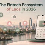 The Fintech Ecosystem of Laos in 2026 showing digital banking, mobile payments, and fintech innovation.