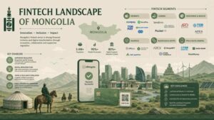 Digital banking and fintech growth in Mongolia in 2026 with mobile payments and modern financial infrastructure