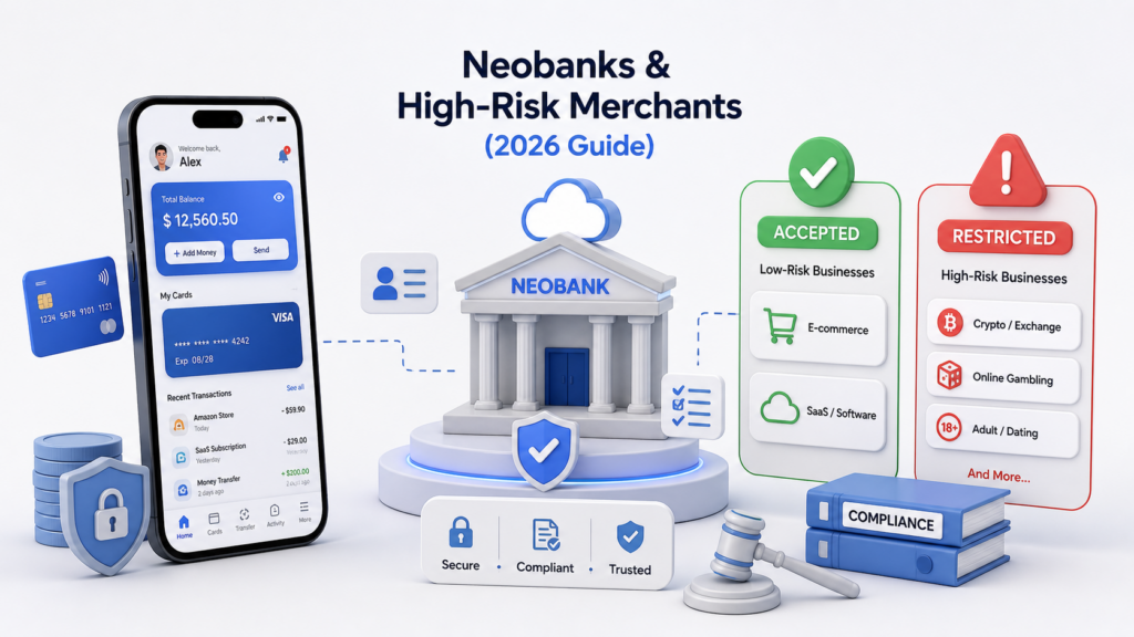 Neobanks & High-Risk Merchants: Who Accepts You and Who Doesn’t (2026 Guide)