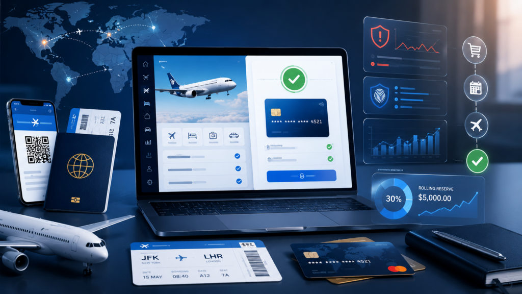 Travel & Ticketing Merchant Accounts: Why They’re High-Risk (And How to Get Approved in 2026)